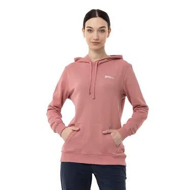 Jack Wolfskin ALICE HOODY W Kadın Sweatshirt Pembe - M