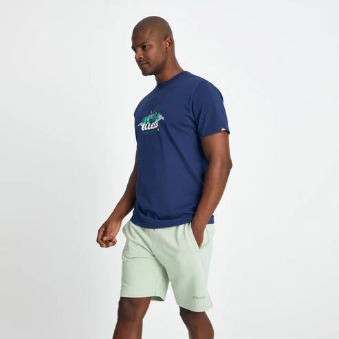 Ellesse Erkek T-shirt M-EM184 Lacivert - L