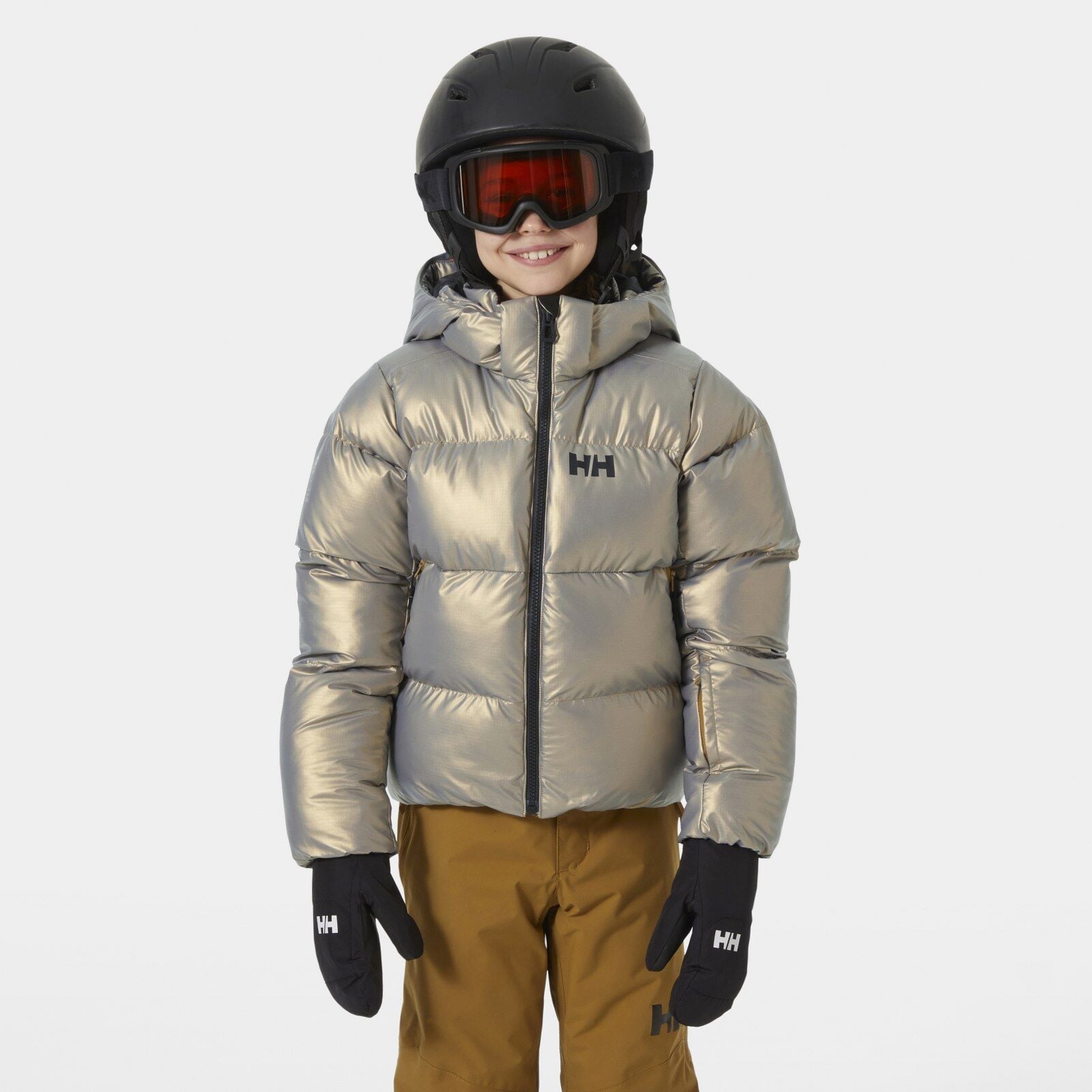 HELLY HANSEN JR NORA SHORT PUFFY MONT LYNX