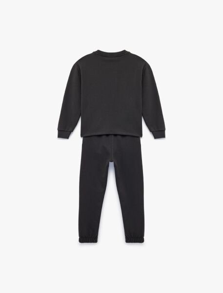 Koton Antrasit Eşofman Takım 6Skg10279Ak Antrasit - 9-10