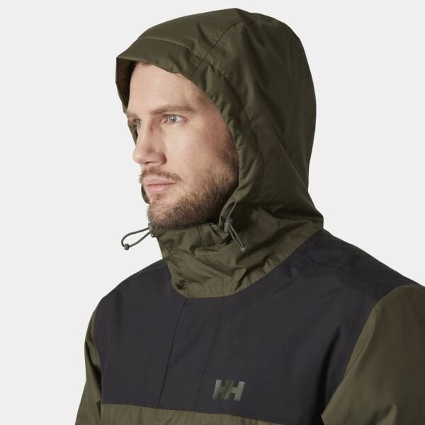 HELLY HANSEN VANCOUVER POLARLI İZALASYONLU FLEECE LINED MONT L - Green