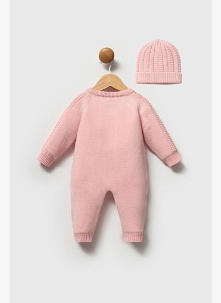 U.Spolo Kız Bebek Tulum 9-12 - Pembe