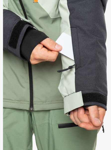 Quiksilver DAWSON JK Erkek Mont Turkuaz - XXL