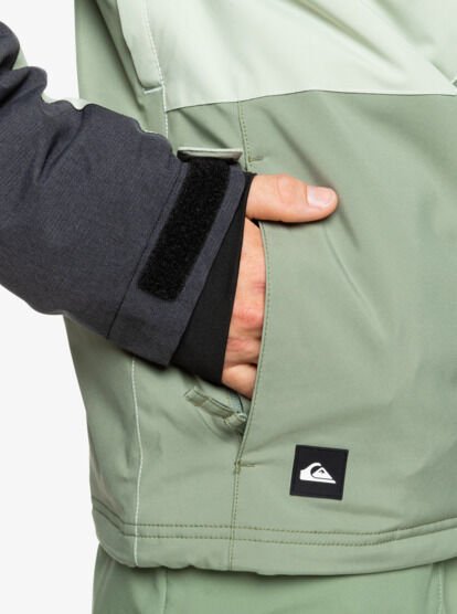 Quiksilver DAWSON JK Erkek Mont Turkuaz - XXL