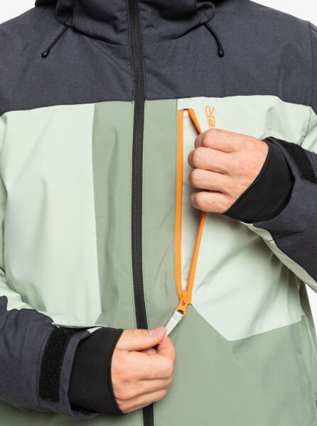 Quiksilver DAWSON JK Erkek Mont Turkuaz - XXL