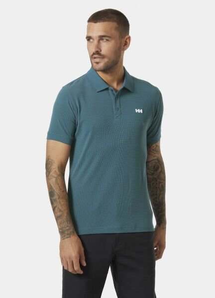 HELLY HANSEN Driftline Erkek Polo T-shirt Koyu Yeşil - M