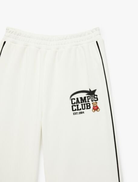 Koton Ekru Eşofman Altı 6Skg40138Ak Ekru - 9-10