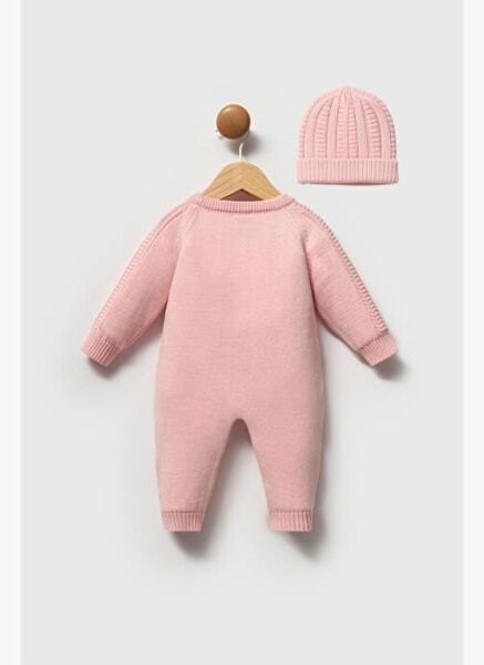 U.Spolo Kız Bebek Tulum 9-12 - Pembe