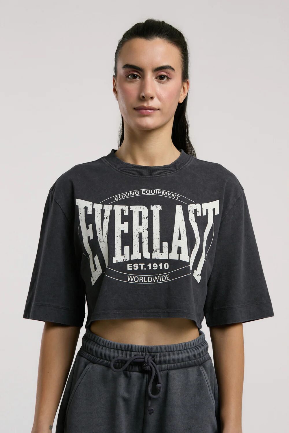 Everlast Authentic Boxing Wmn Kadın Crop Tişört TW0011