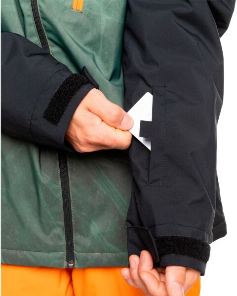 Quiksilver MORTON JK Erkek Mont Yeşil - S