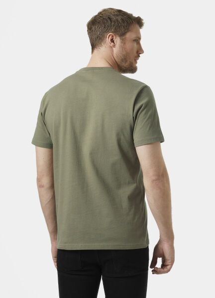 Helly Hansen Box Erkek T-Shirt Yeşil - S