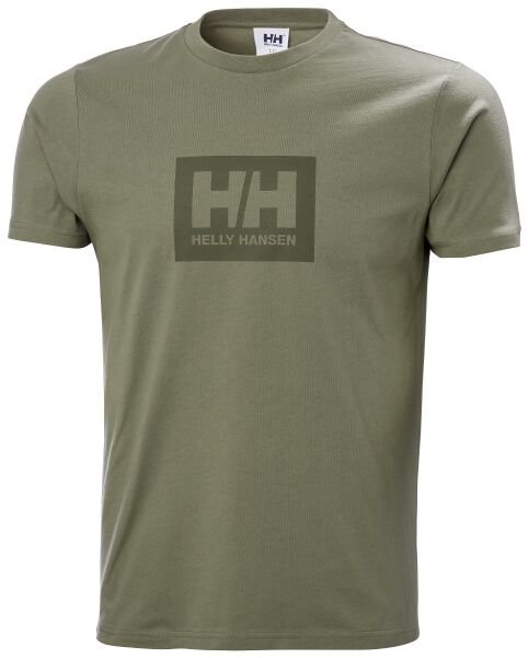 Helly Hansen Box Erkek T-Shirt Yeşil - S