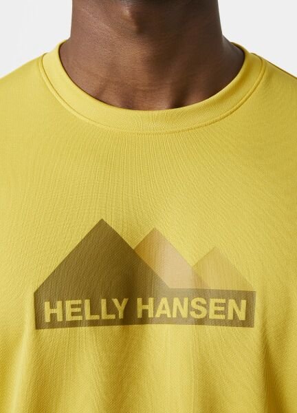 Helly Hansen Tech Graphic Erkek T-Shirt Gri - S