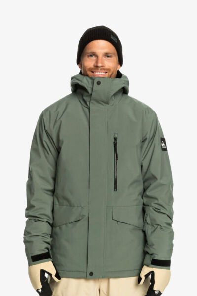 Quiksilver MISSION SOLID JK Erkek Mont Turkuaz - L