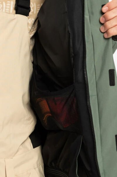 Quiksilver MISSION SOLID JK Erkek Mont Turkuaz - L