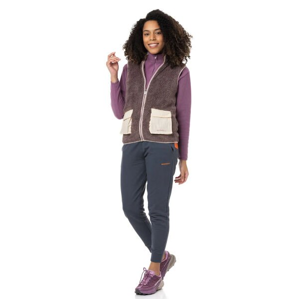 MERRELL Jen Kadın Polar Yelek Kahverengi - XS