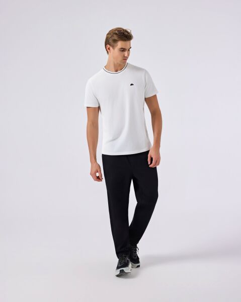 Ellesse Erkek Triko Tişört 6Sm5058 L - OFF WHITE