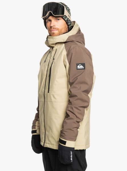 Quiksilver MISSION BLOCK JK Erkek Mont Krem - XL