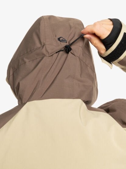 Quiksilver MISSION BLOCK JK Erkek Mont Krem - XL