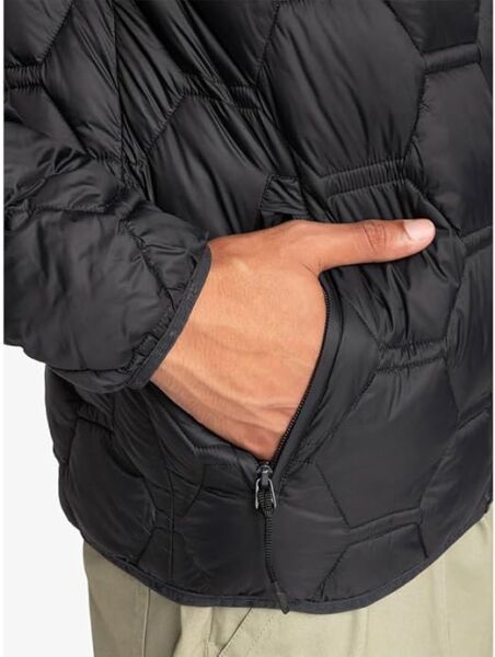 Quiksilver FUSE JACKET Erkek Mont Siyah - XXL