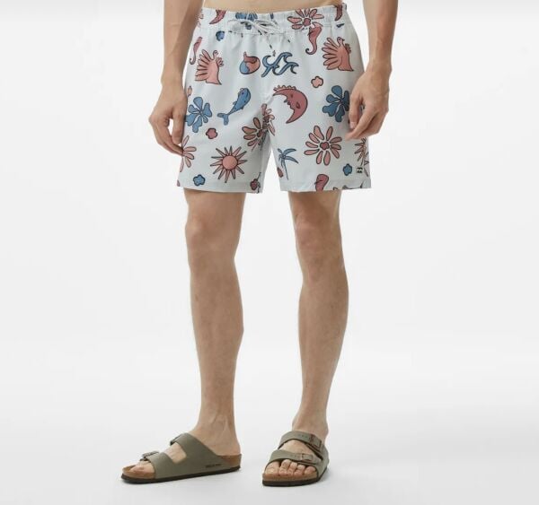 Billabong Gathering Loc Layback Erkek Şort Renkli Renkli - XXL