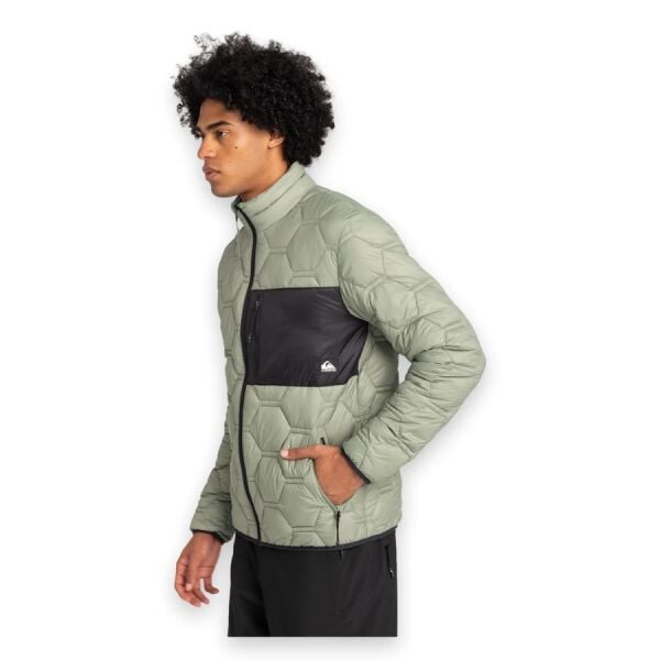 Quiksilver FUSE JACKET Erkek Mont Gri - XL