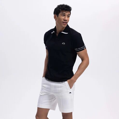 Ellesse Erkek Polo T-shirt M-375 Siyah - XL