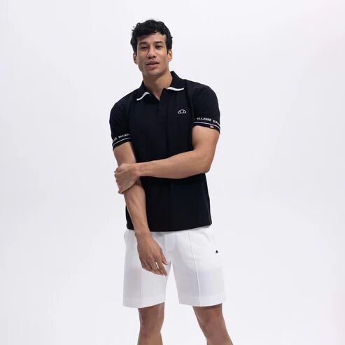 Ellesse Erkek Polo T-shirt M-375 Siyah - XL
