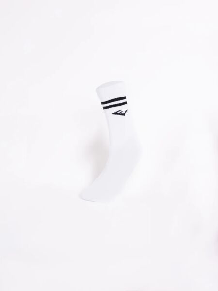 Everlast Stripe Econ 3'lü Siyah Çorap AU0008 Beyaz - 35-37