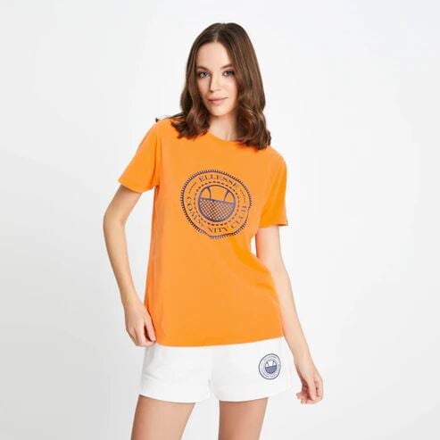 Ellesse Kadın T-shirt F-EF132 Somon - M