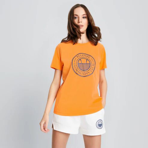 Ellesse Kadın T-shirt F-EF132 Somon - M
