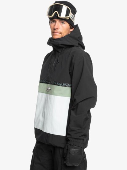 Quiksilver Erkek Snowboard Montu Steeze Siyah - XL