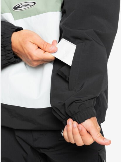 Quiksilver Erkek Snowboard Montu Steeze Siyah - XL