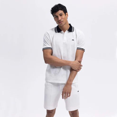 Ellesse Erkek Polo T-shirt M-381 Beyaz - XXL