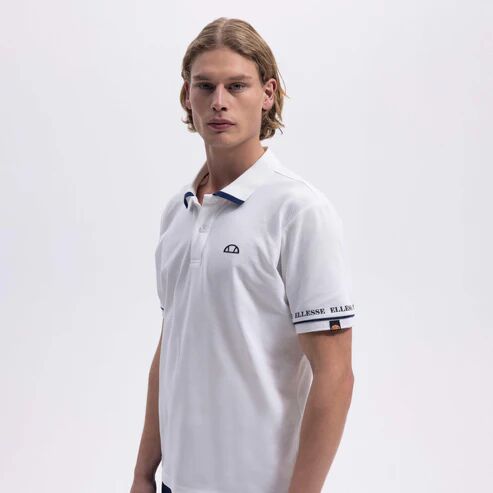 Ellesse Erkek Polo T-shirt M-375 Beyaz - XXL