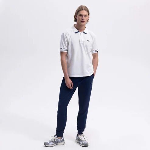 Ellesse Erkek Polo T-shirt M-375 Beyaz - XXL