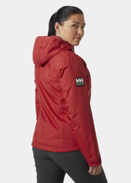 HELLY HANSEN Crew Hooded Midlayer Kadın Mont 2.0 Kırmızı - S