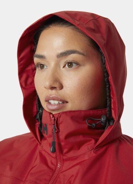 HELLY HANSEN Crew Hooded Midlayer Kadın Mont 2.0 Kırmızı - S