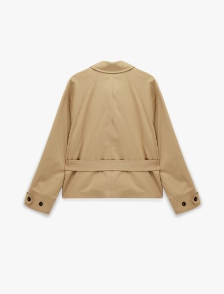 Koton Bej Trençkot 6Sak00046Ew 44 - Bej