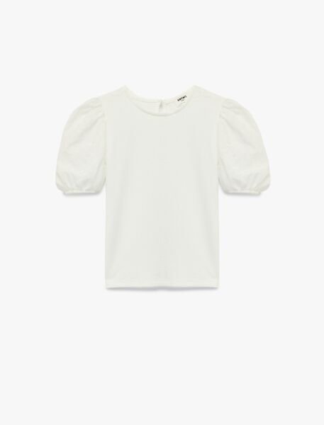 Koton Ekru Bluz 6Skg60009Ak Ekru - 9-10