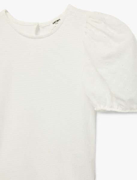 Koton Ekru Bluz 6Skg60009Ak Ekru - 9-10