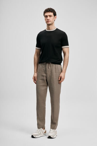 Lufian Henry Erkek Pamuklu Kazak 111090149 Siyah - S