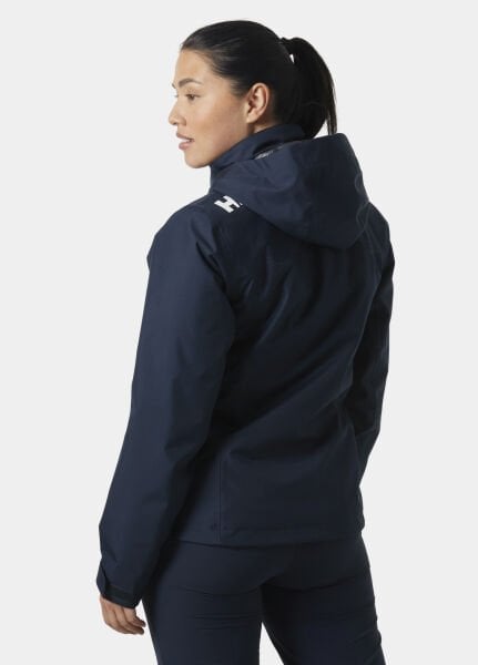 HELLY HANSEN Crew Hooded Midlayer Kadın Mont 2.0 Lacivert - S