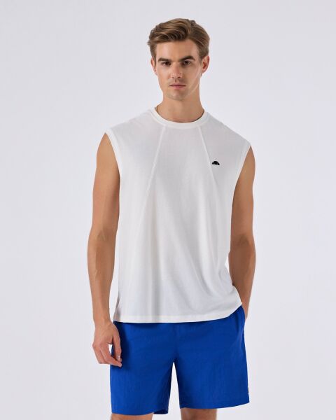 Ellesse Erkek Tişört 6Sm5041 XL - OFF WHITE