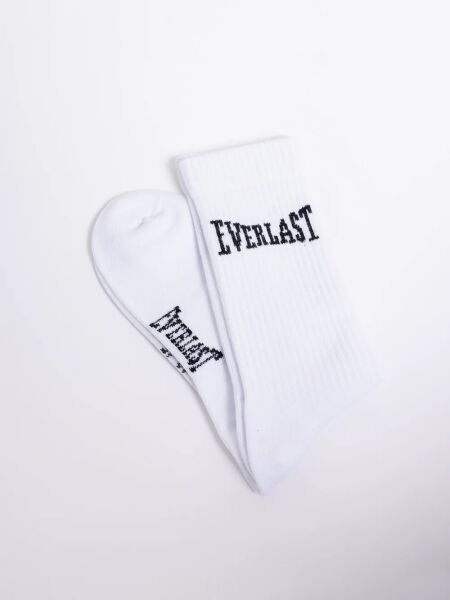 Everlast Classics 3'lü Siyah Çorap AU0009 Beyaz - 35-37