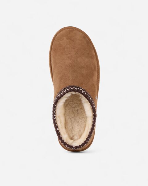 EMU Australia Sharky Scuff Kadın Kahverengi Terlik W13179 Siyah - 39