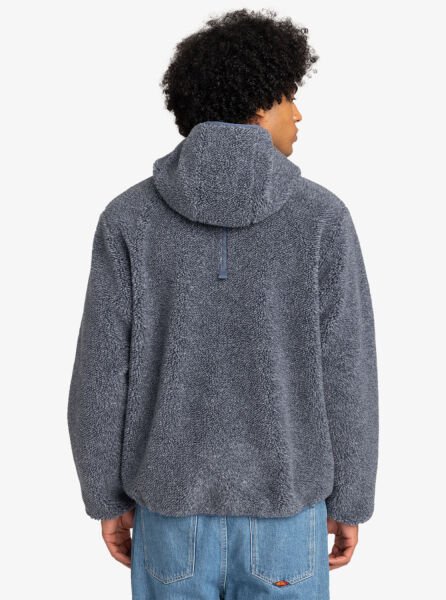 Quiksilver A FRAME REVERSIBLE JACKET Erkek Polar Gri - M