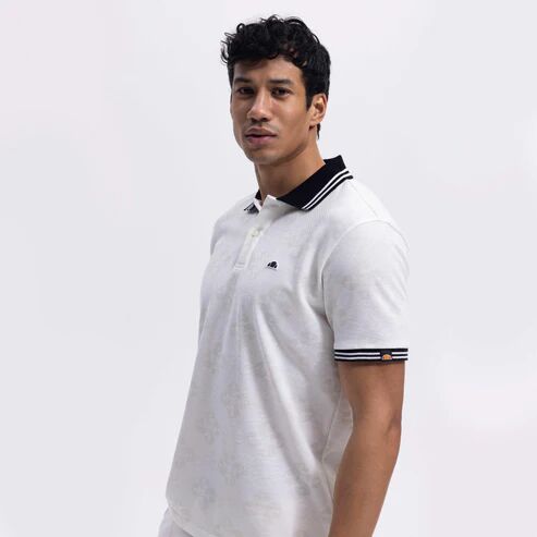 Ellesse Erkek Polo T-shirt M-381 Beyaz - XXL