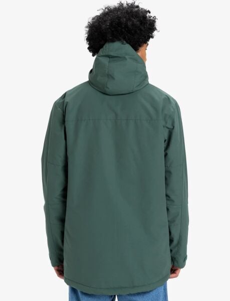 Quiksilver OVERCAST 3K PARKA Erkek Mont Yeşil - M