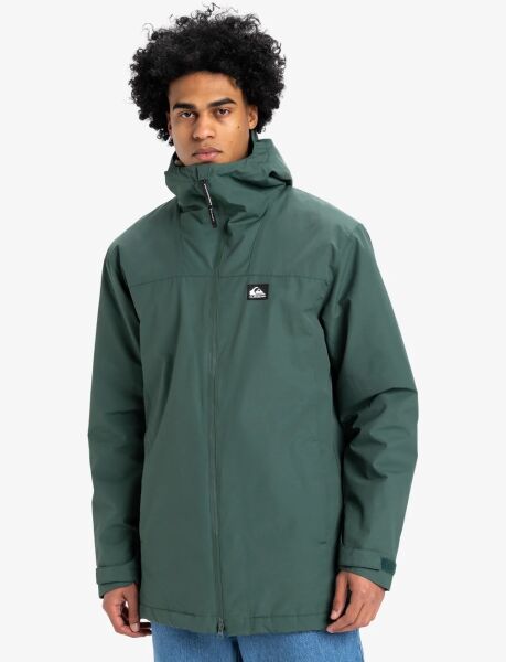 Quiksilver OVERCAST 3K PARKA Erkek Mont Yeşil - XL